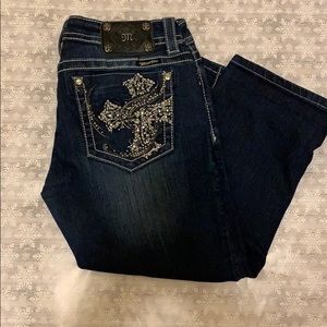 Miss Me Crop Jeans
